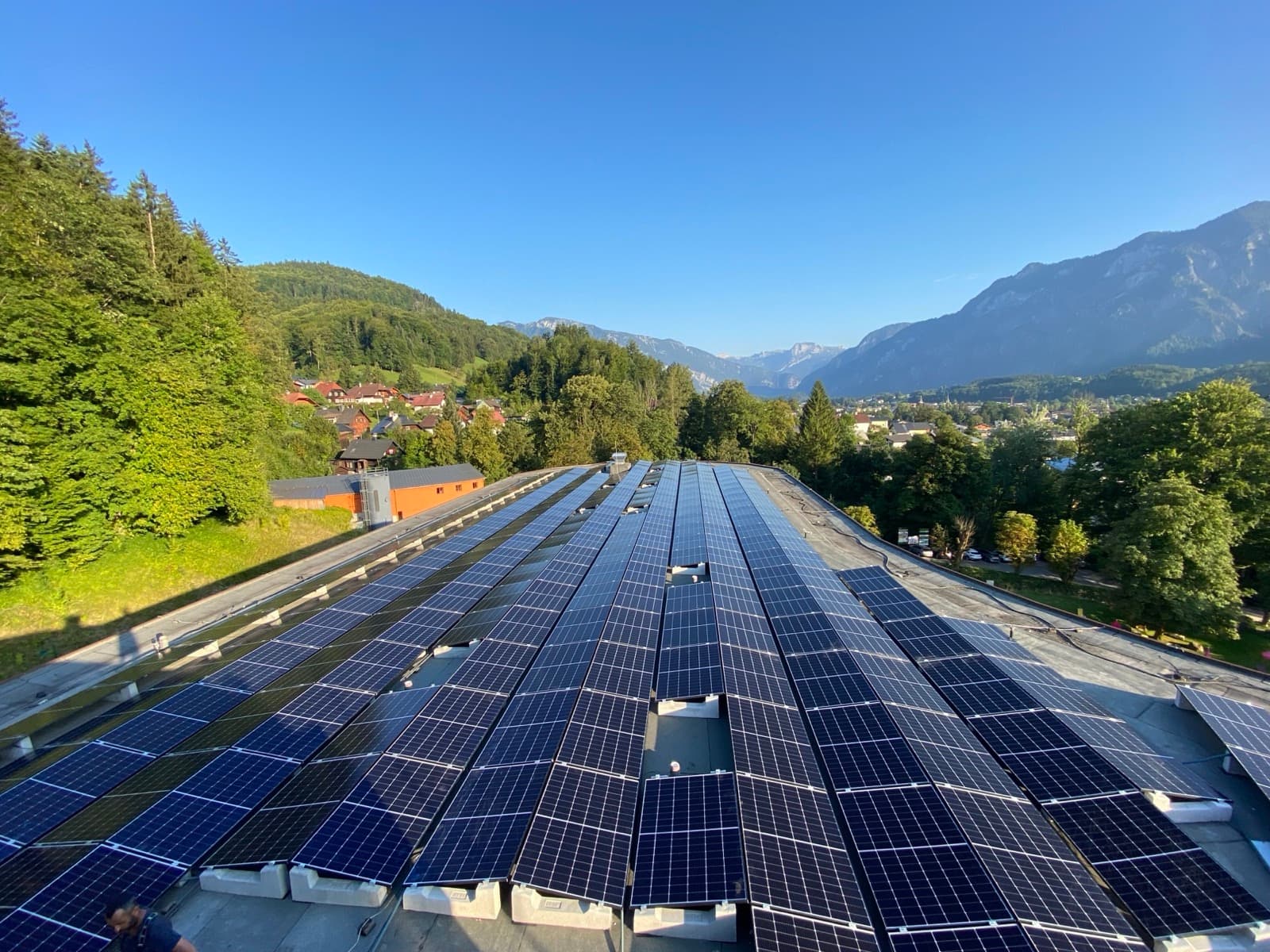 Gewerbeprojekt Bad Goisern PV-Anlage