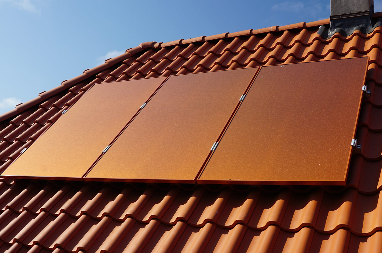 Farbmodule passend zur Dachfarbe